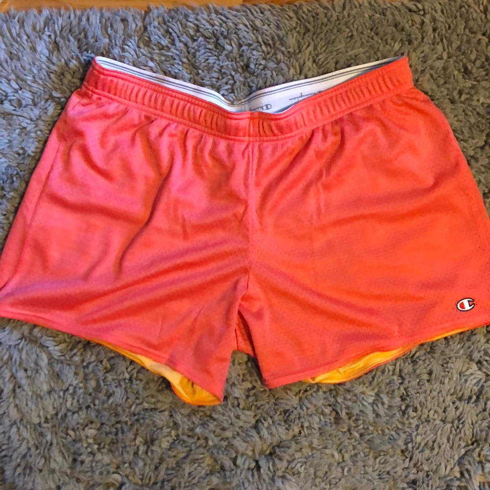 Champion pink athletic shorts